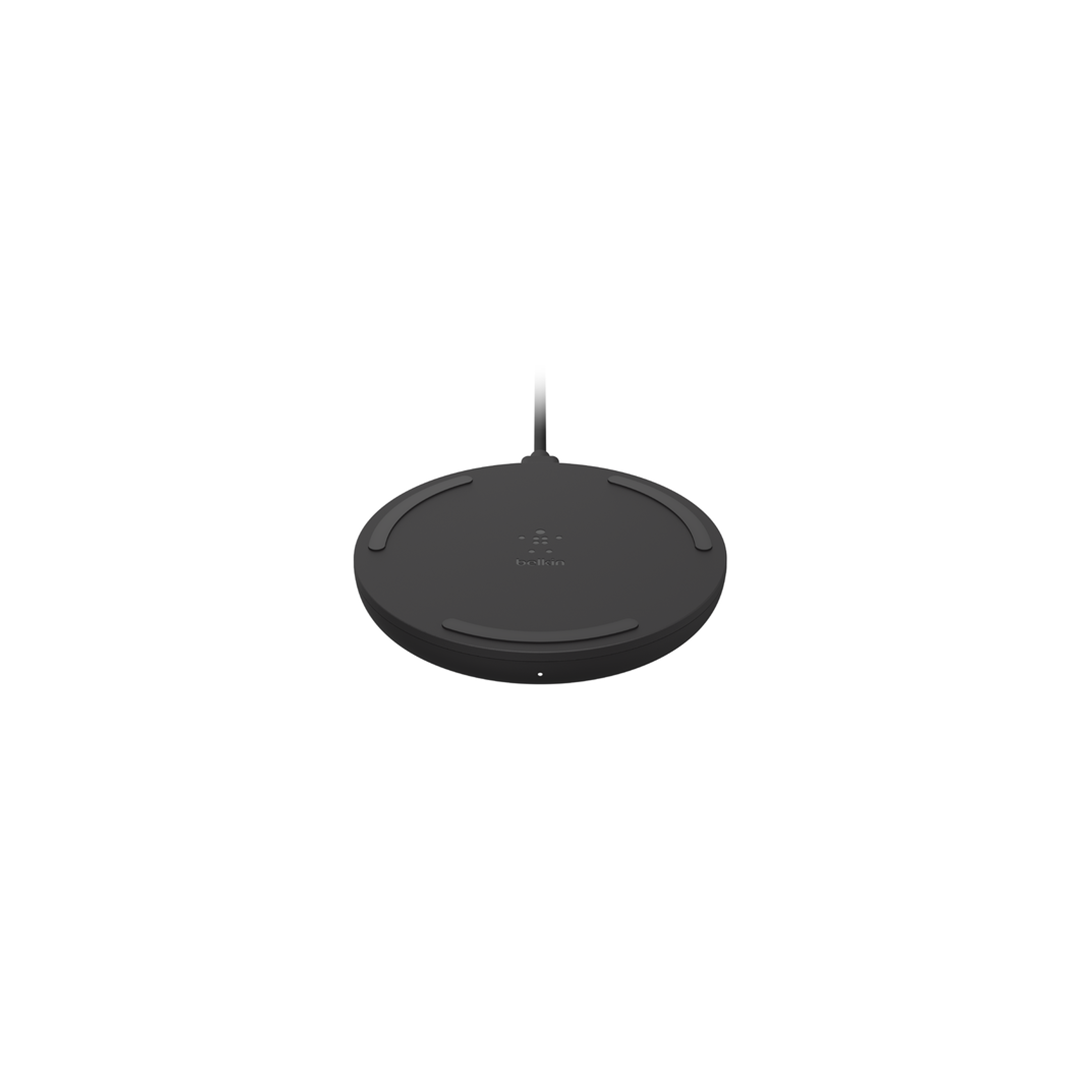 Belkin BoostCharge Wireless Charging Pad 15W- Black in Qatar Belkin BoostCharge Wireless Charging Pad 15W- Black in Qatar